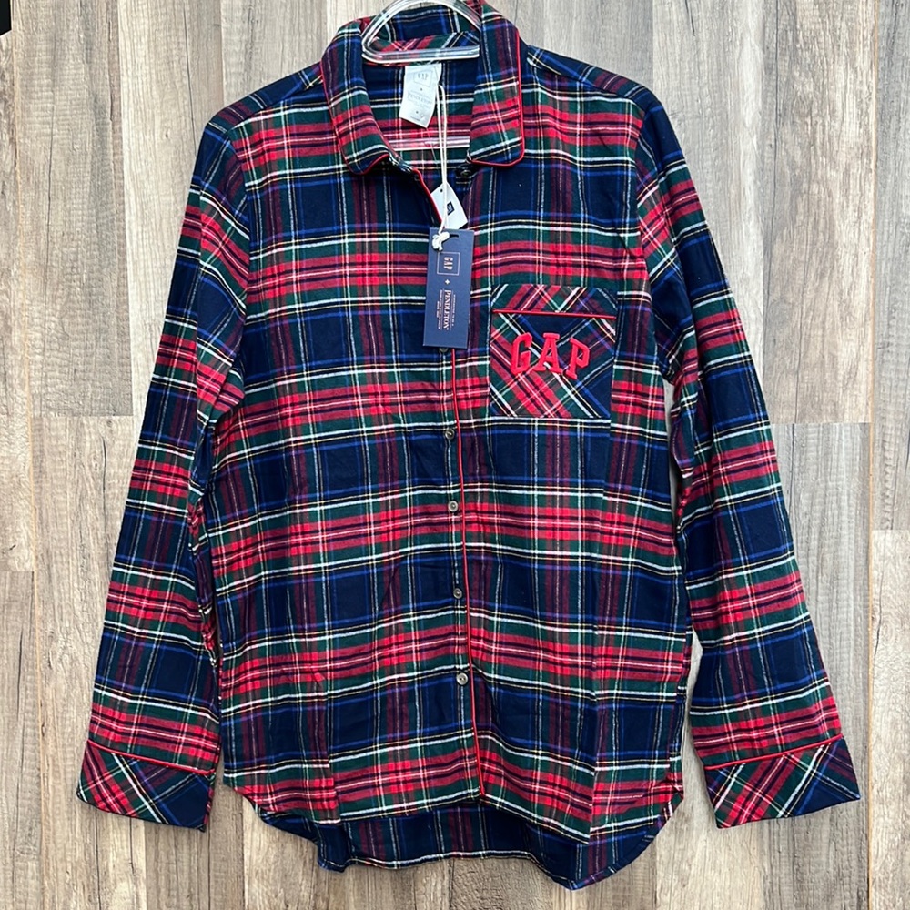Gap  x Pendleton Plaid Pajama Top M